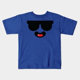 Cartoon smiley glasses Kids T-Shirt